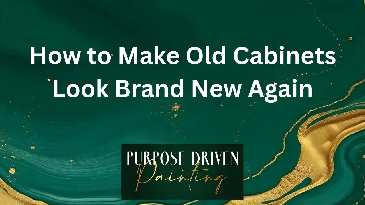 How to Make Old Cabinets Look Brand New Again