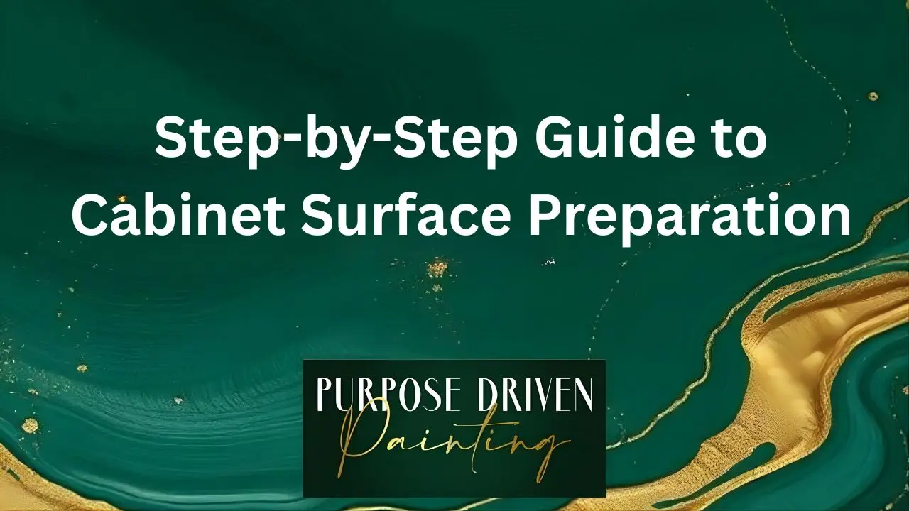 Step-by-Step Guide to Cabinet Surface Preparation